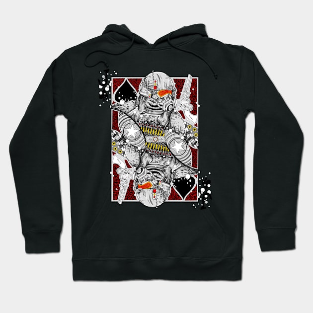 N.C.R. Winning hand Hoodie by paintchips